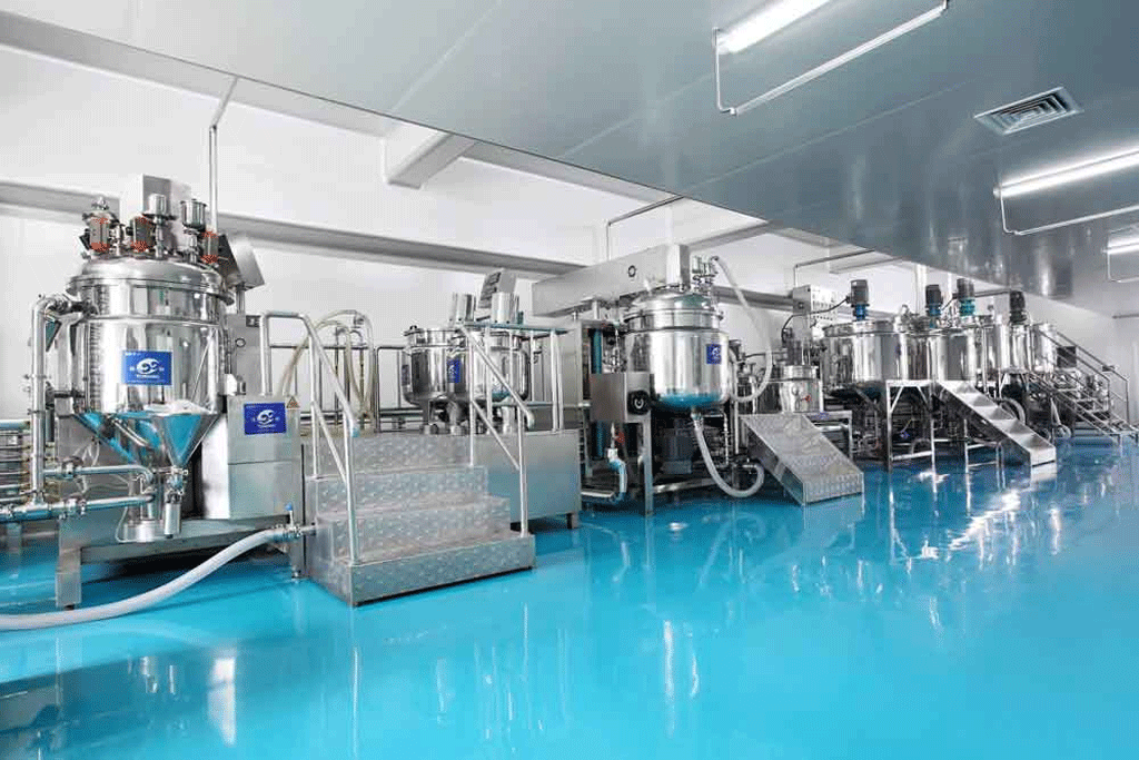 Dây Chuyền Sản Xuất Mỹ Phẩm