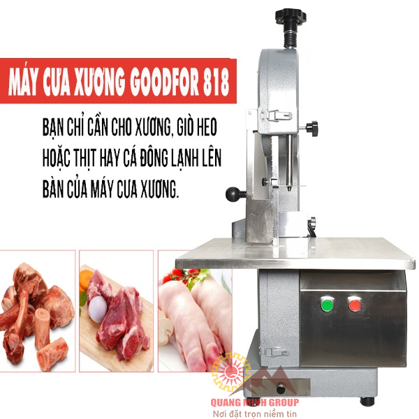 Máy Cưa Xương Ống Giò Heo GoodFor 818 2 May chi tiet