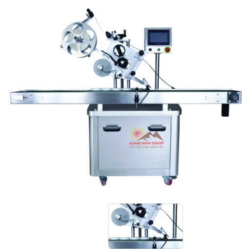 Máy dán nhãn bề mặt phẳng tự động QM-AFLM-200 nhập khẩu