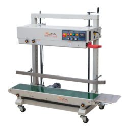 Máy hàn túi liên tục PE FRD-1200V kiểu đứng in date mực lăn