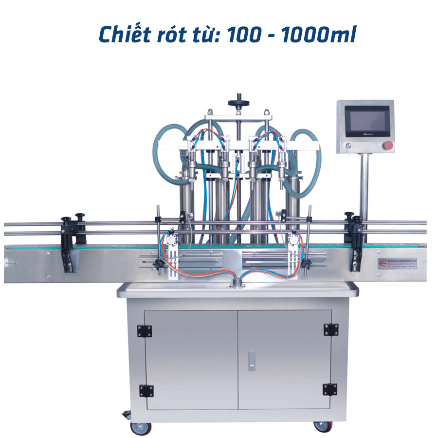 Thông tin máy chiết rót trong dây chuyền chiết rót dung dịch lỏng