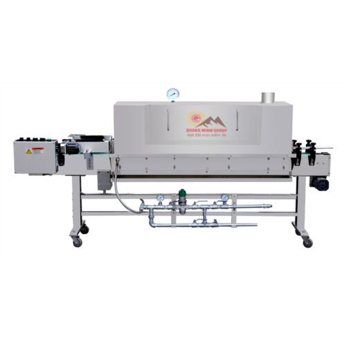Máy co màng hơi nước thân chai co nhãn bằng hơi nước tự động