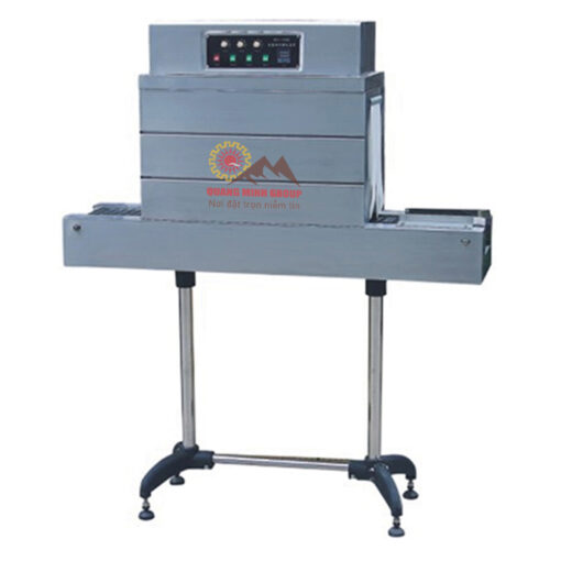 Máy rút co màng BSS-1538D bằng nhiệt nhãn thân chai tự động