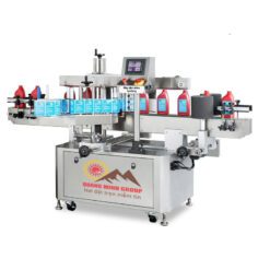 Máy-Dán-Nhãn-Decal-chai-vuông-tự-động-QM-DNCV01