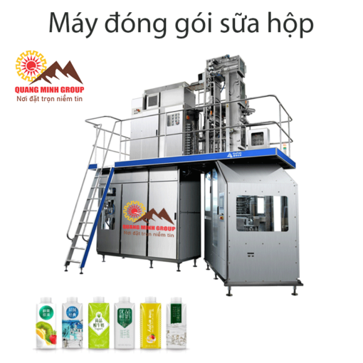 Máy đóng gói sữa hộp - Máy đóng gói chất lỏng
