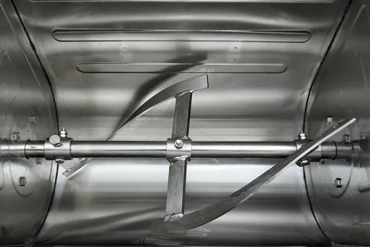 Hình ảnh cánh trộn của máy trộn bột công nghiệp