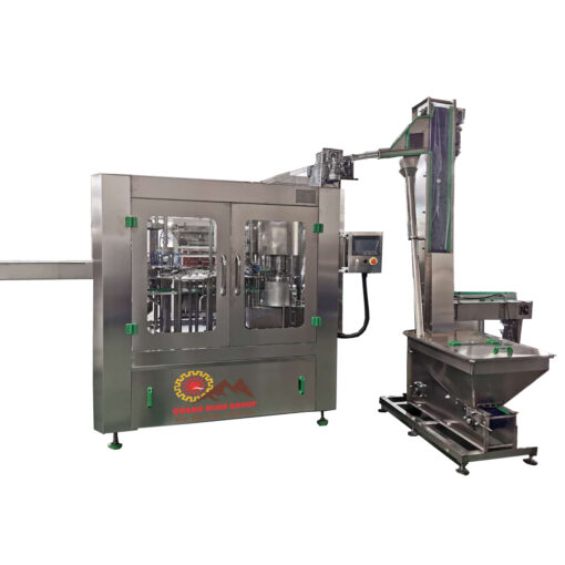 Dây chuyền chiết rót nước tự động 3 trong 1 QM-CGF-883 (500ml)