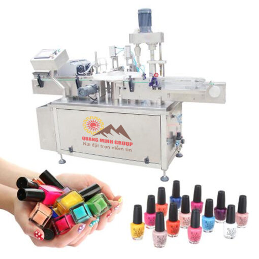Máy chiết rót và đóng nắp mỹ phẩm sơn móng tay QM-GW - 008500