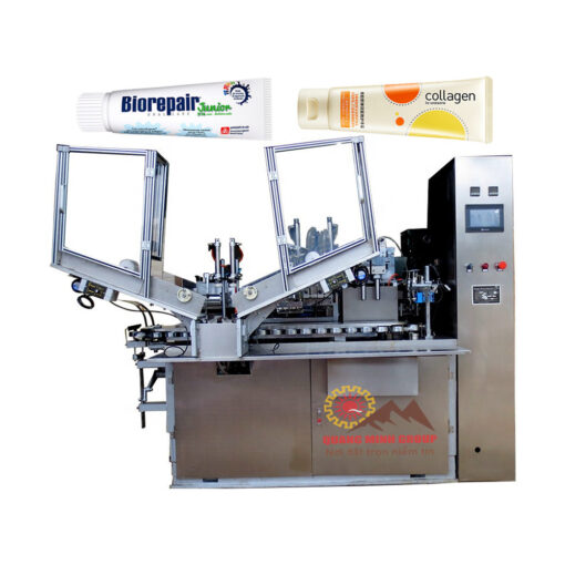 Máy đóng gói tuýp kem đánh răng - thuốc mỡ - mỹ phẩm QM-HTGF-100