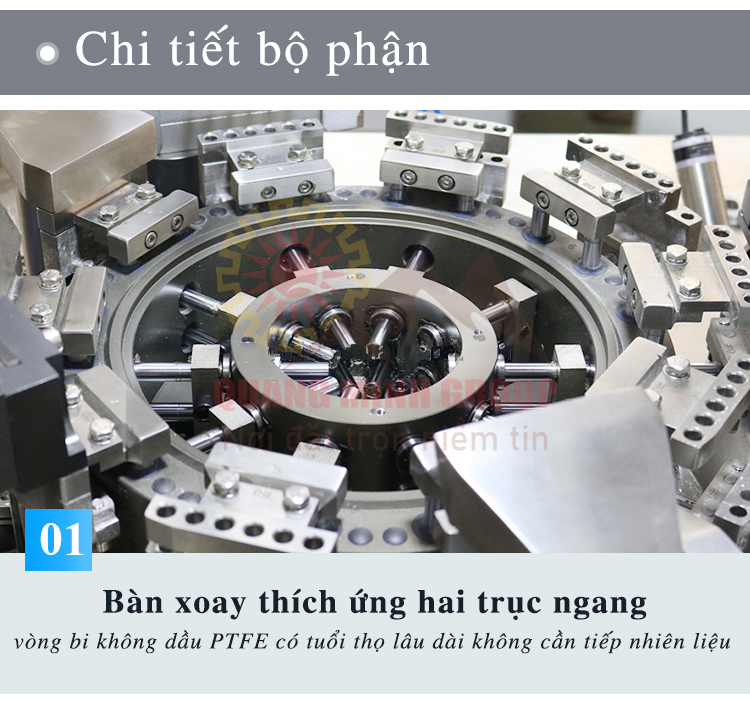 Chi tiet bo phan ban xoay thich ung hai truc ngang