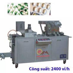 Máy đóng vỉ viên nén tự động từ giấy nhôm, nhựa PVC AL/ tấm phẳng