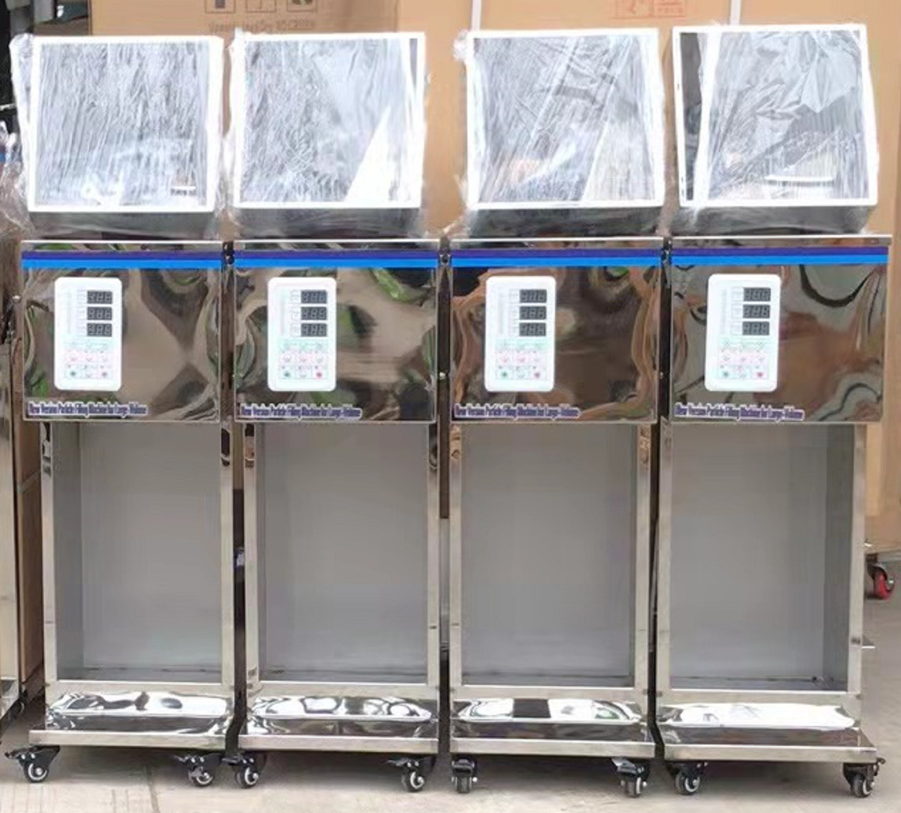 Thiết bị đóng gói cân định lượng dạng hạt