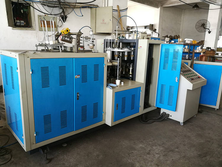 Hình ảnh Máy tạo hình hộp giấy - Tạo hình hộp cơm đựng thực phẩm