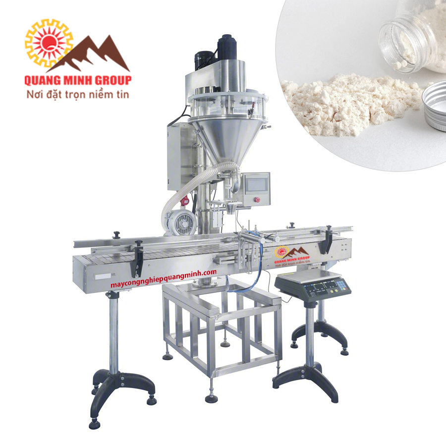 Máy-dóng-gói-bột-cà-phê-bột-ớt-bột-giặt-cấp-liệu-dạng-trục-vít-QM-HZFC