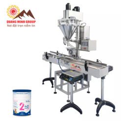 Máy đóng gói bột cà phê - bột ớt - bột giặt cấp liệu theo dạng trục vít QM-HZFC