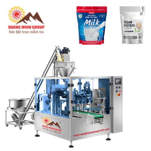 Máy rót bao cho bột sữa trục vít Định lượng sữa bột protein tự động