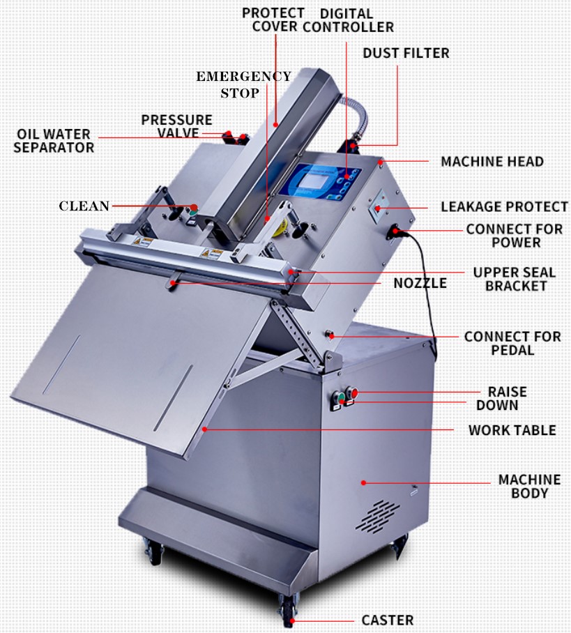 Cấu tạo chi tiết bộ phận