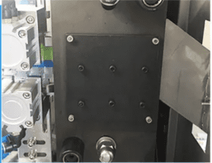 Cắt đuôi & thổi khí máy chiết rót vỉ thuốc