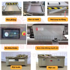 Chi tiết bộ phận máy đóng gói và hút chân không Dz_DZQ 1000 2SC