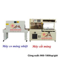 Máy cắt và co màng nhiệt