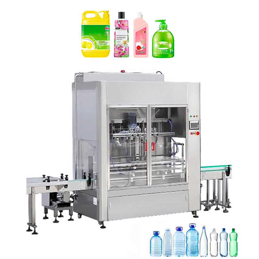 Máy chiết rót đóng gói chất lỏng dạng chai