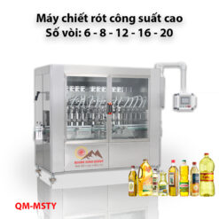 Máy chiết rót công suất cao - Máy chiết rót nhiều đầu 6-8-12-16-20 đầu chiết