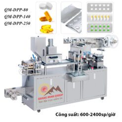 Máy đóng gói dạng vỉ - Máy dập vỉ thuốc tự động từ tấm PVC và Alu