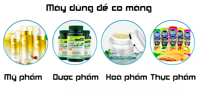 Sản phẩm Máy dùng để co màng hơi nước