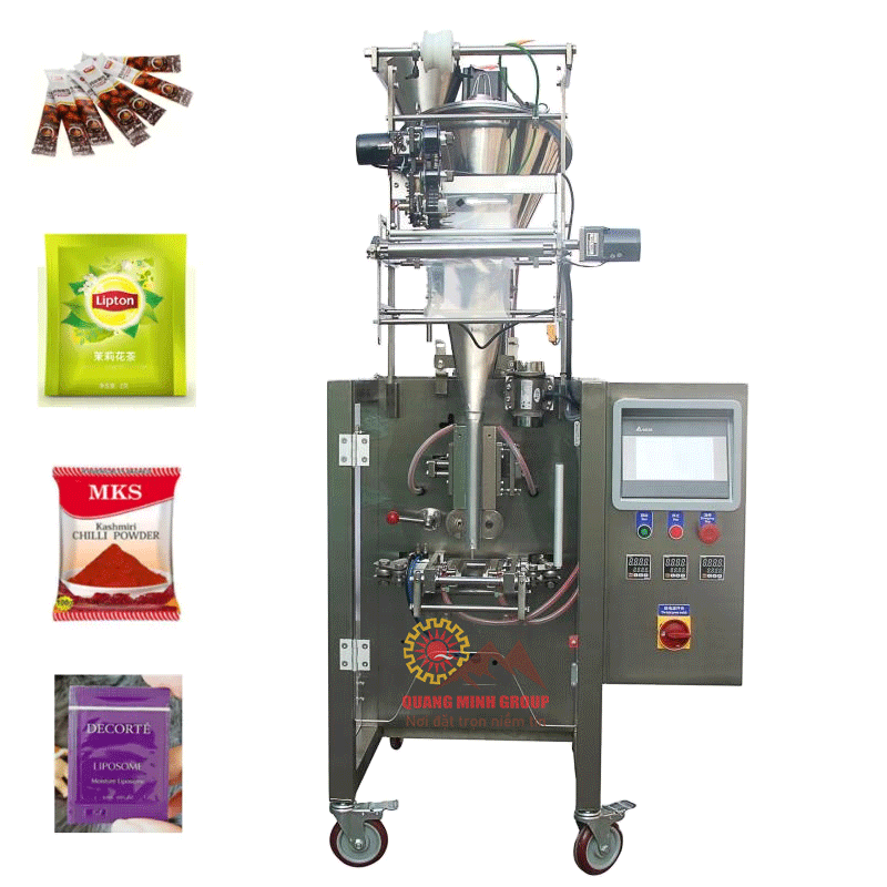 Máy đóng gói bột cafe – Trọng lượng khả dụng từ 10g – 100g QM-DJ-240F