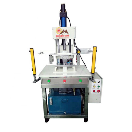 Máy dập nổi logo hoạ tiết ký tự trên bánh xà bông xà phòng bán tự động