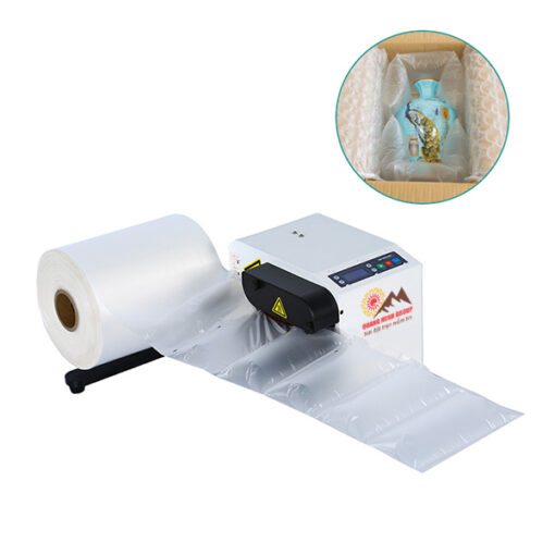 Máy thổi khí và hàn miệng túi giảm sock chấn động cho linh kiện sản phẩm