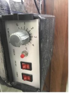 Bật chế độ indate và nhiệt độ