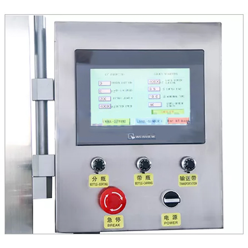 Màn hình cảm ứng điều khiển máy cắt và cấp nhãn màng co