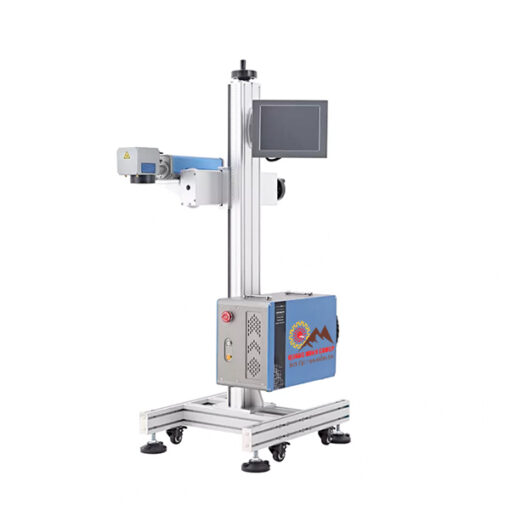 Máy in laser tích hợp băng tải tự động in laser sợi quang