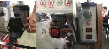 Tắt tất cả nguồn máy sau khi sử dụng