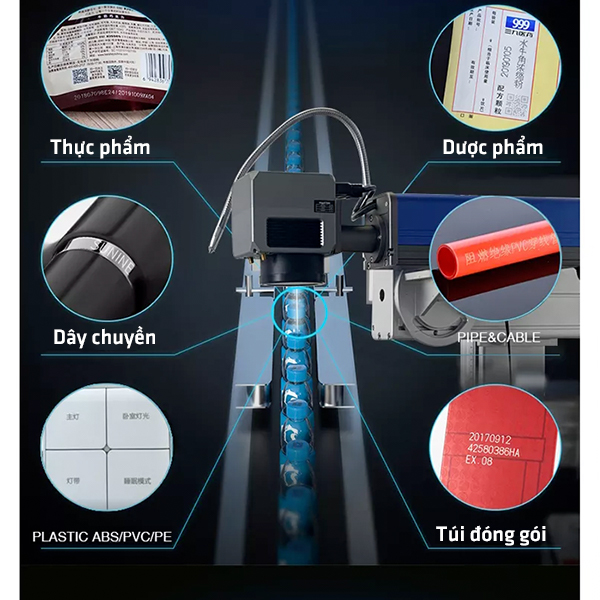 Tính ứng dụng thực tiễn của máy in laser dạng băng tải
