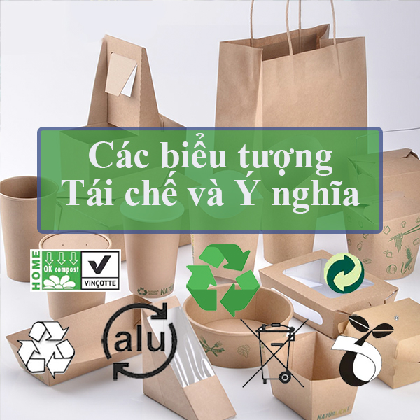 Các biểu tượng tái chế trên bao bì và hình ảnh đó có ý nghĩa gì?