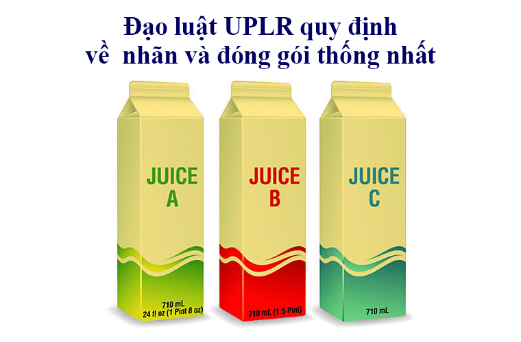 Đạo luật UPLR quy định về nhãn và đóng gói thống nhất 
