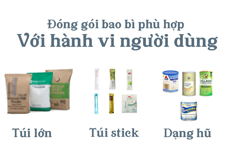 Đóng gói bao bì phù hợp đúng với hành vi người tiêu dùng