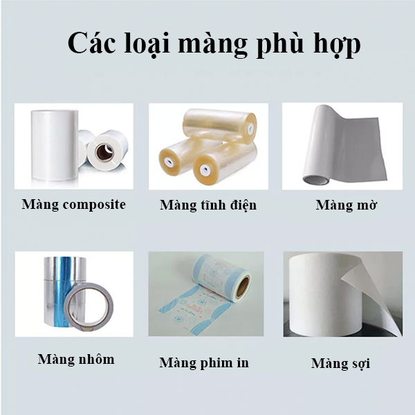 Các loại màng đóng gói phù hợp với máy đóng gói gia vị_