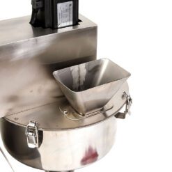 Hình ảnh phễu và động cơ giảm tốc định lượng