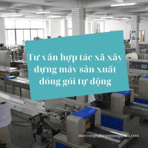 Tư vấn hợp tác xã xây dựng máy sản xuất đóng gói tự động