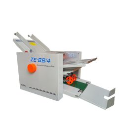 Máy gấp toa thuốc - Máy gấp giấy A3 tự động giá rẻ QM-ZE-8B/4 5 May gap toa thuoc kho giay A3