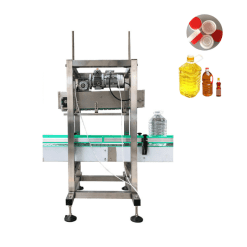 Máy đóng nắp chai dầu ăn - Dầu mè tự động