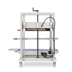 Mặt sau máy hàn miệng túi liên tục FR 1300