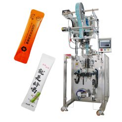 Máy đóng gói dịch thể 65JL-Y silo dọc, túi bo góc tròn